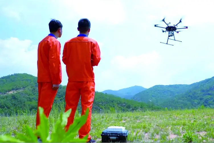 于都无人机倾斜摄影巡检拍摄